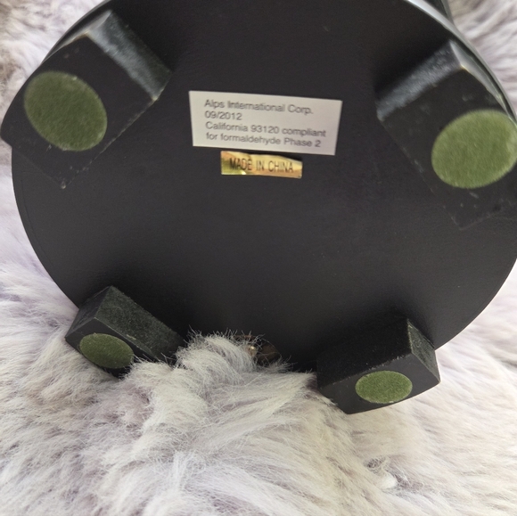 Bombay Black Zebra Print 4 Drawer Jewelry Organizer Box - Picture 3 of 5